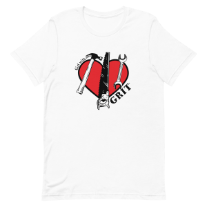 Girl with Grit Adult T-Shirt