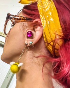 RHINESTONE EAR PLUGS - BUY NOW