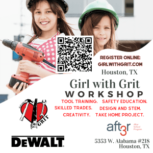 HOUSTON, TX - GIRL WITH GRIT WORKSHOP - REGISTER NOW!